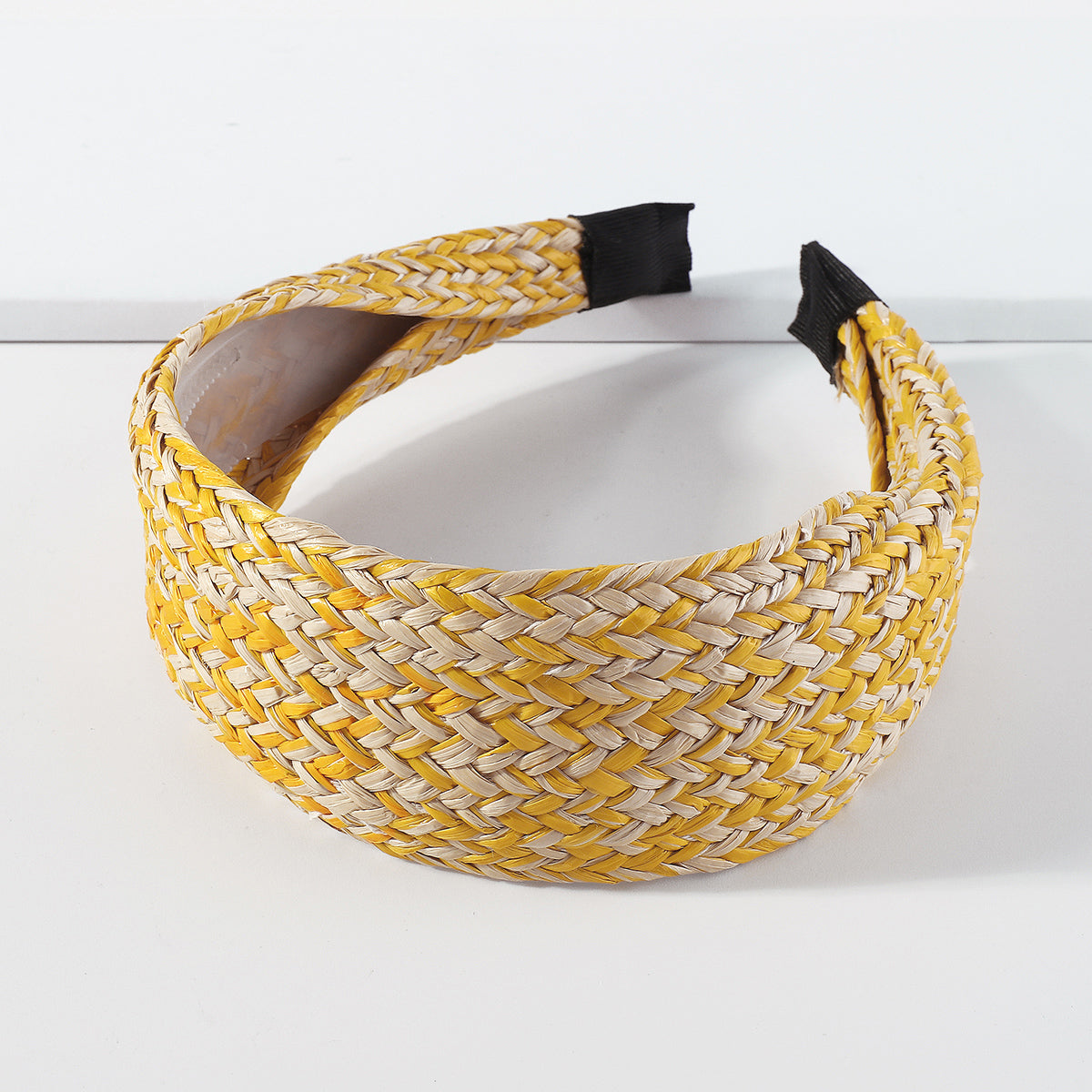 New Raffia Flat Wide Hair Bands medyjewelry