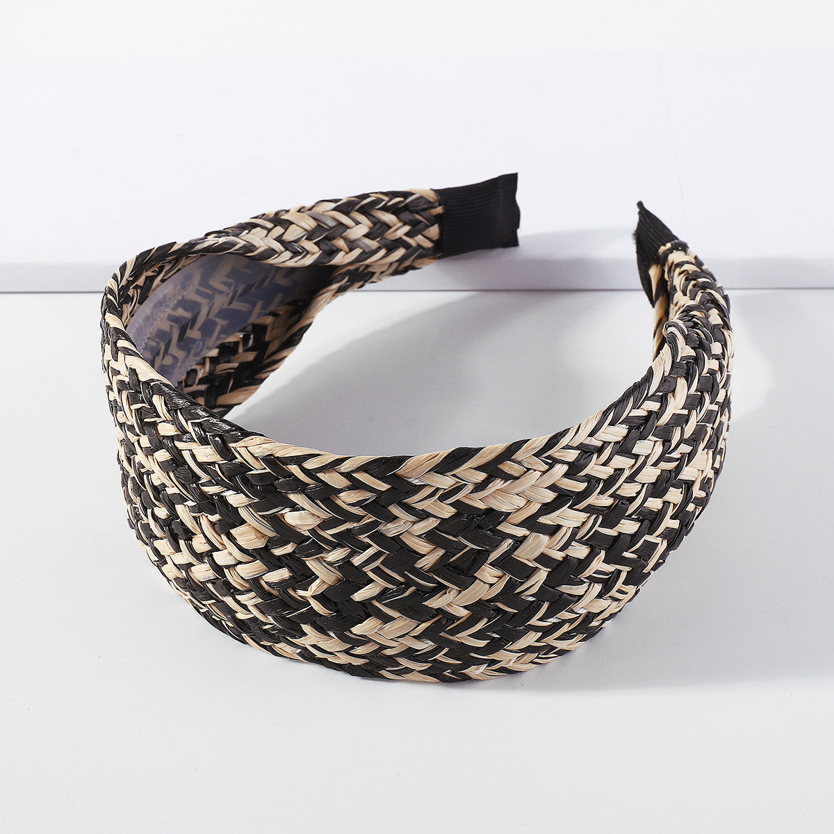 New Raffia Flat Wide Hair Bands medyjewelry