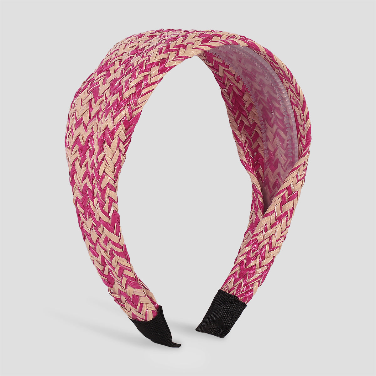 New Raffia Flat Wide Hair Bands medyjewelry
