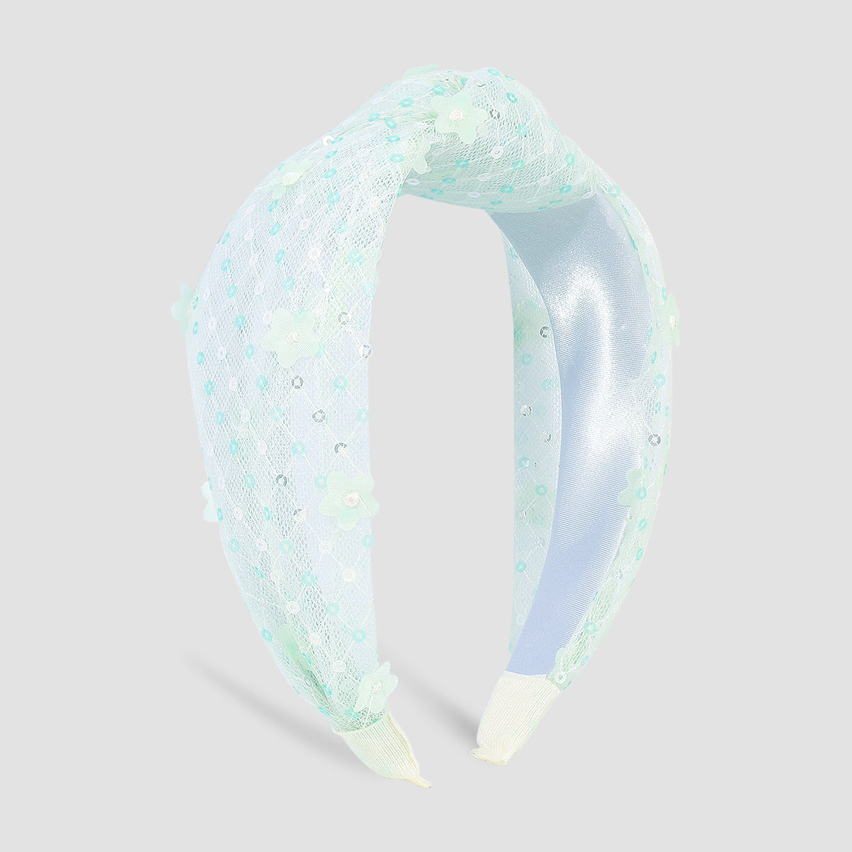 Vintage Flower Knotted Mesh Hairbands medyjewelry