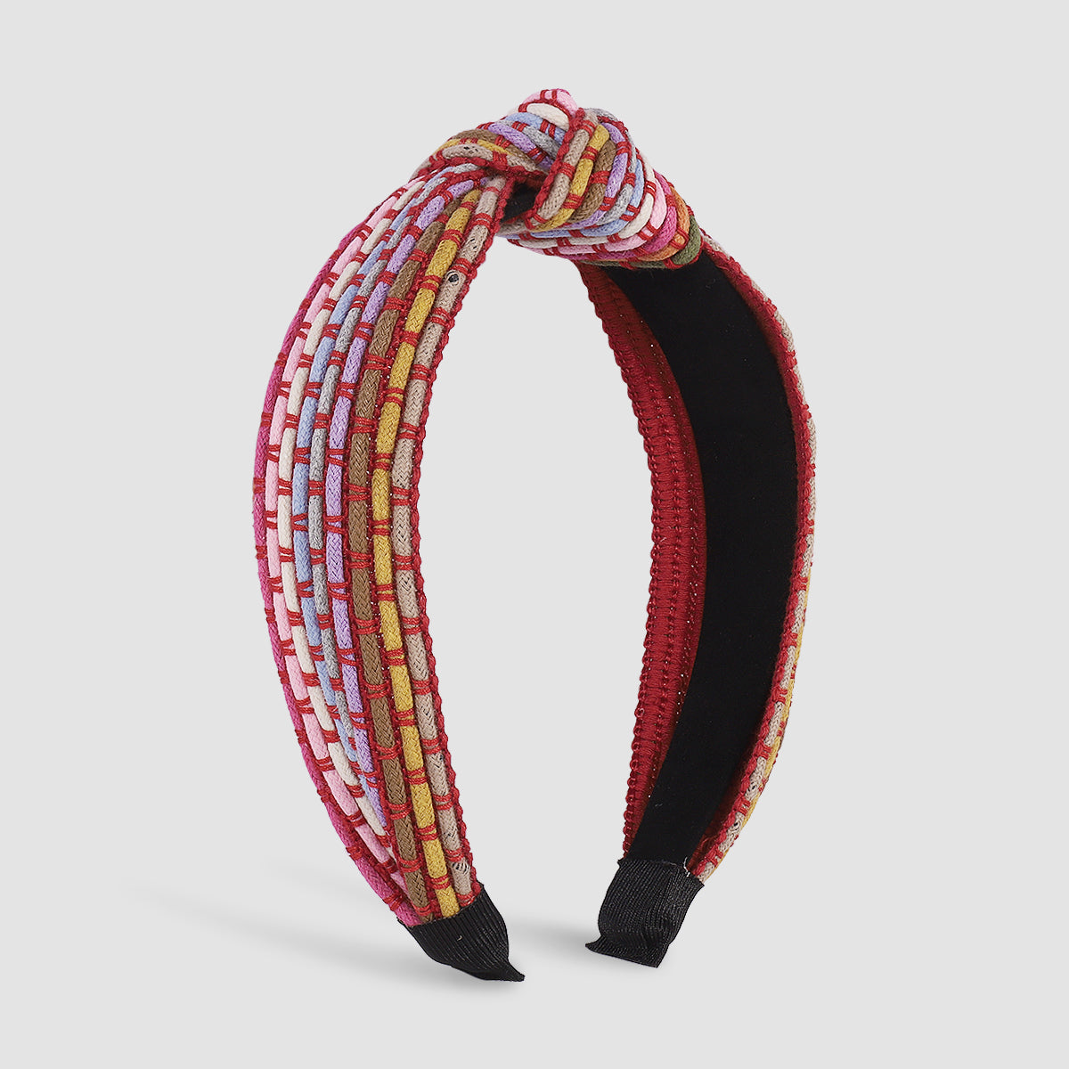 Rainbow Rope Braided Wide Brim Casual Headband medyjewelry