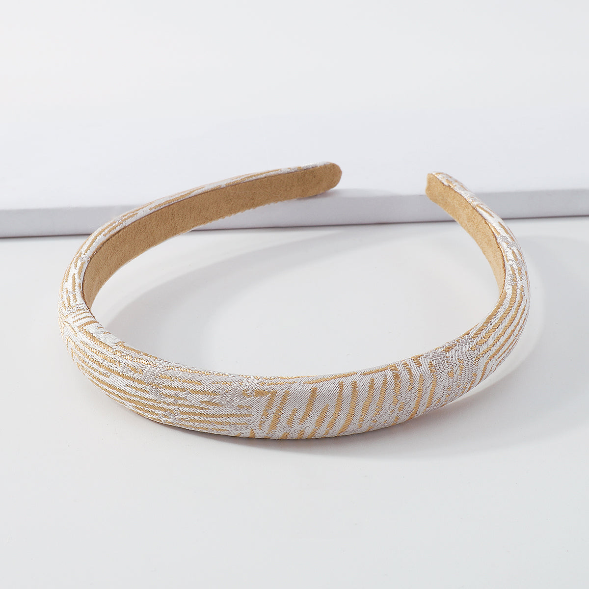 Fashion Embroidery Stripe Hair Hoop medyjewelry