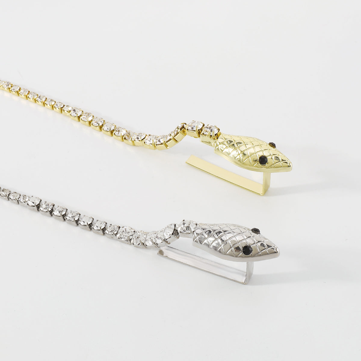 Long Claw Chain Snake Hair Clip medyjewelry