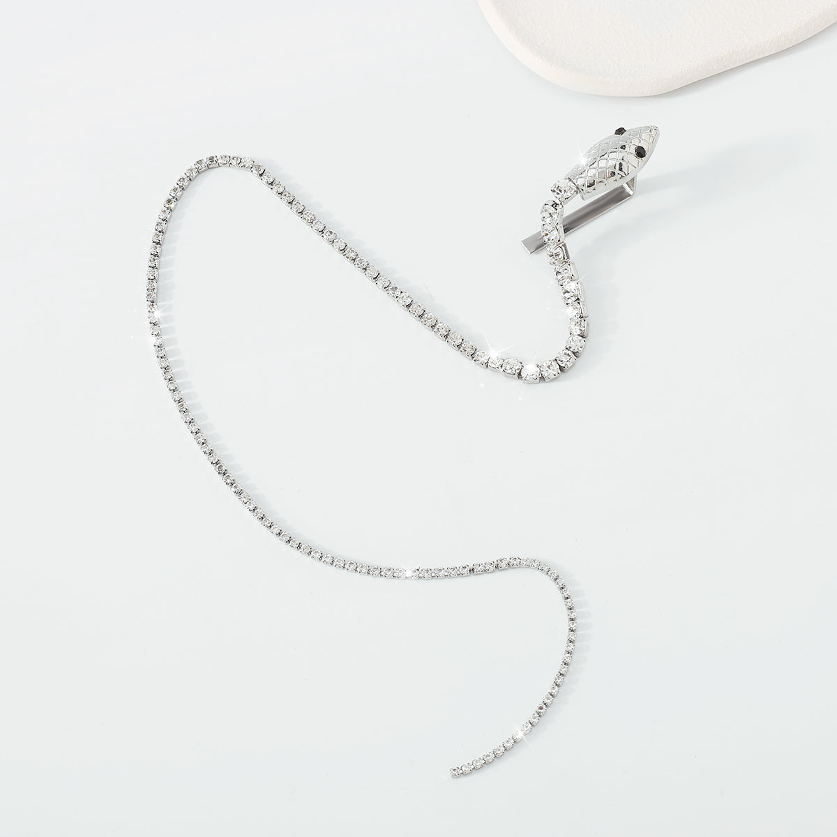 Long Claw Chain Snake Hair Clip medyjewelry