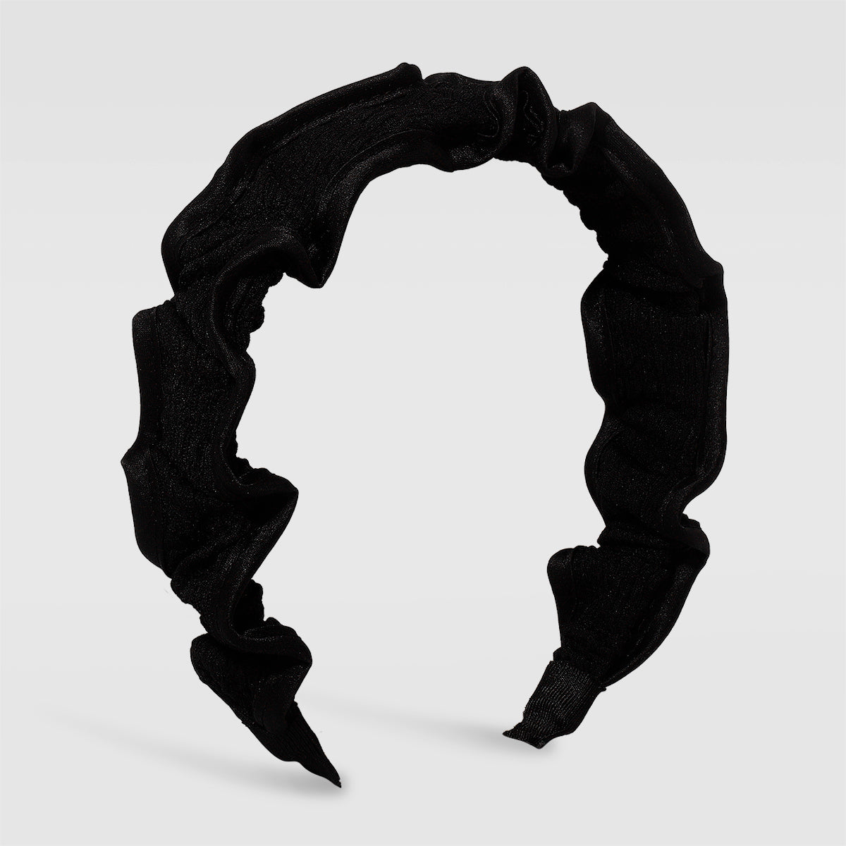 New Fashion Black Side Pleated Headband medyjewelry