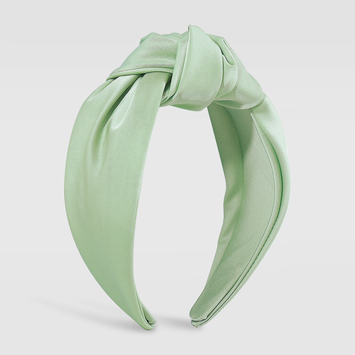 Satin Pastel Colors Wide Topknot Headband medyjewelry