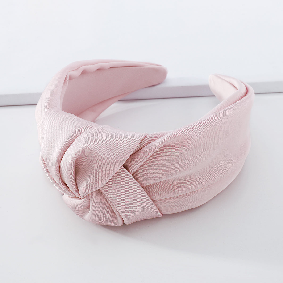 Satin Pastel Colors Wide Topknot Headband medyjewelry