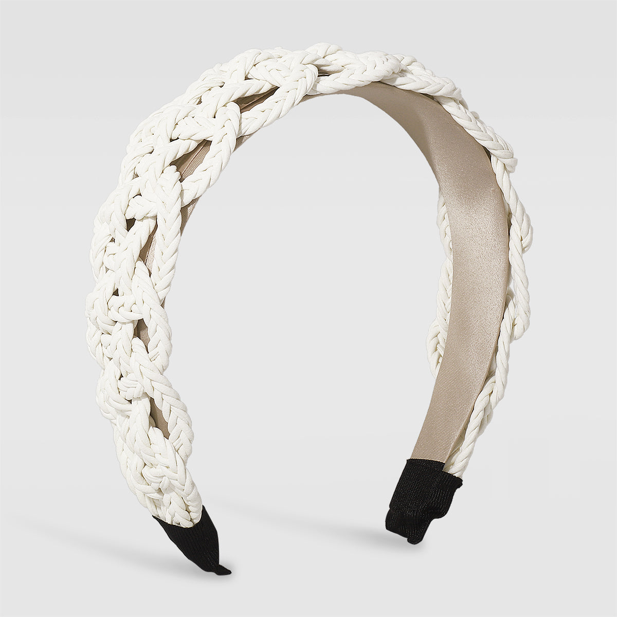 Fashion Twist PU leather Braid Non-slip Headbands medyjewelry