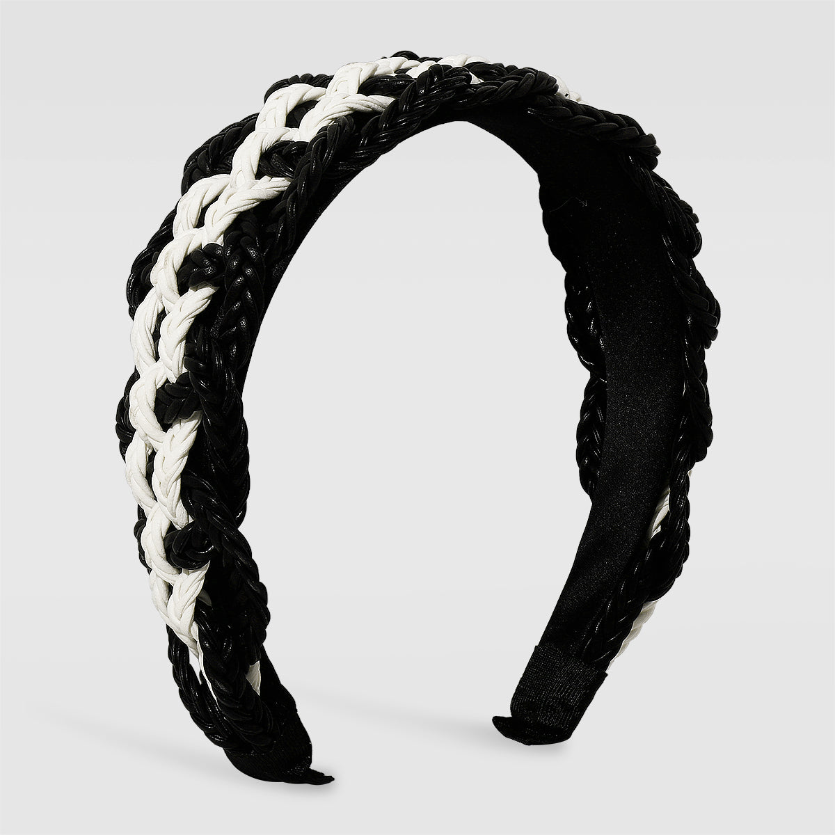 Fashion Twist PU leather Braid Non-slip Headbands medyjewelry