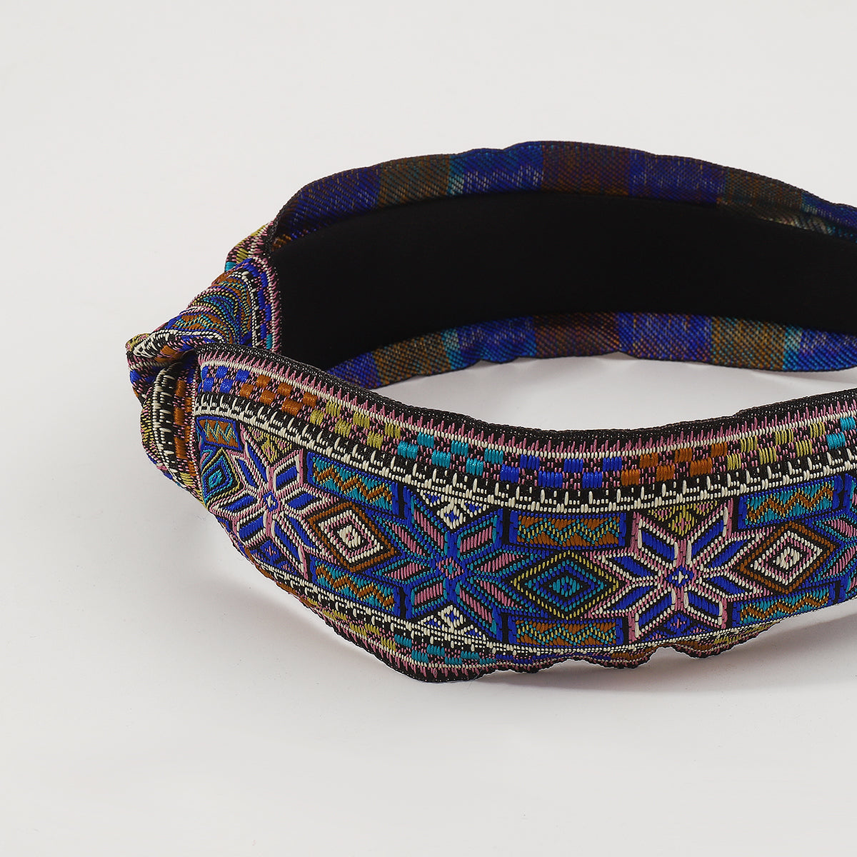 Retro Headband Embroidery Knotted Hairbands medyjewelry