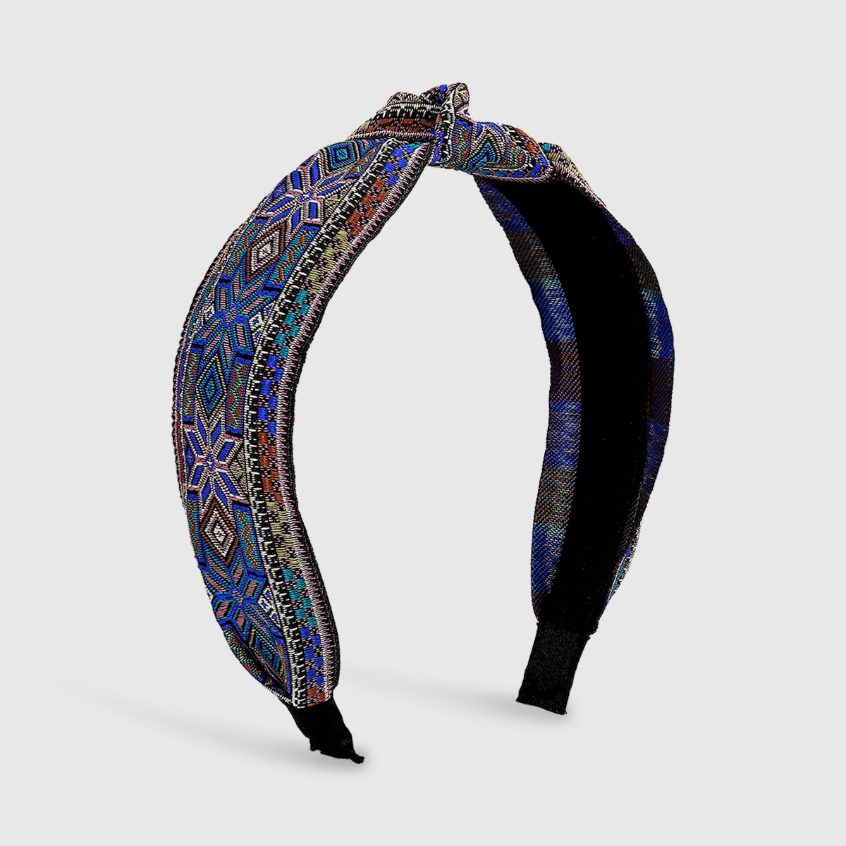 Retro Headband Embroidery Knotted Hairbands medyjewelry
