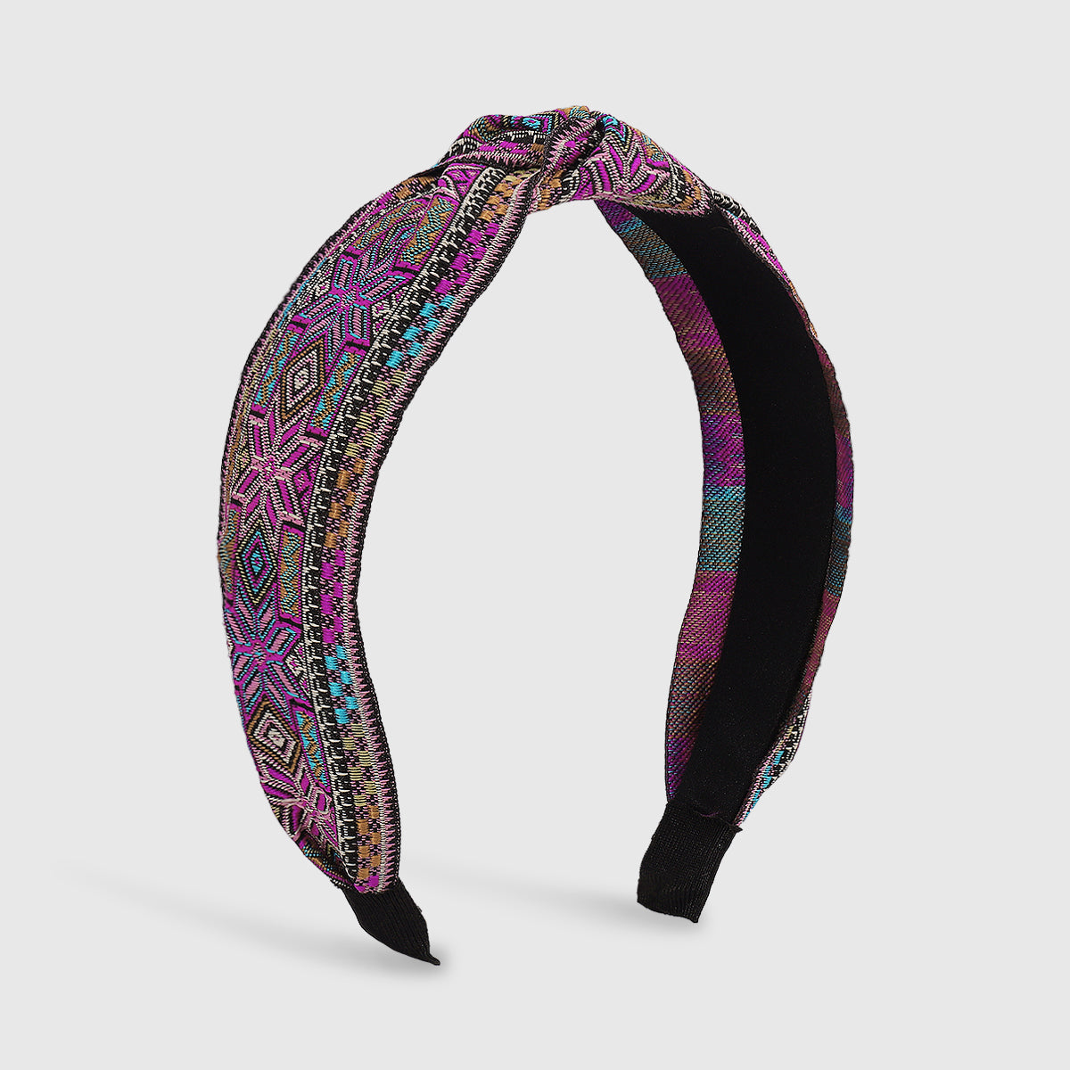Retro Headband Embroidery Knotted Hairbands medyjewelry