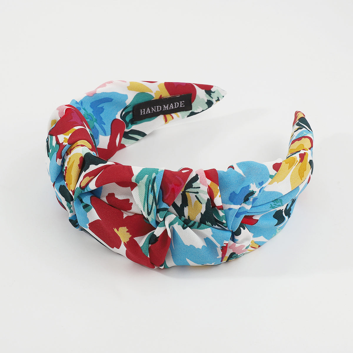 Bright Floral Print Padded Headbands medyjewelry