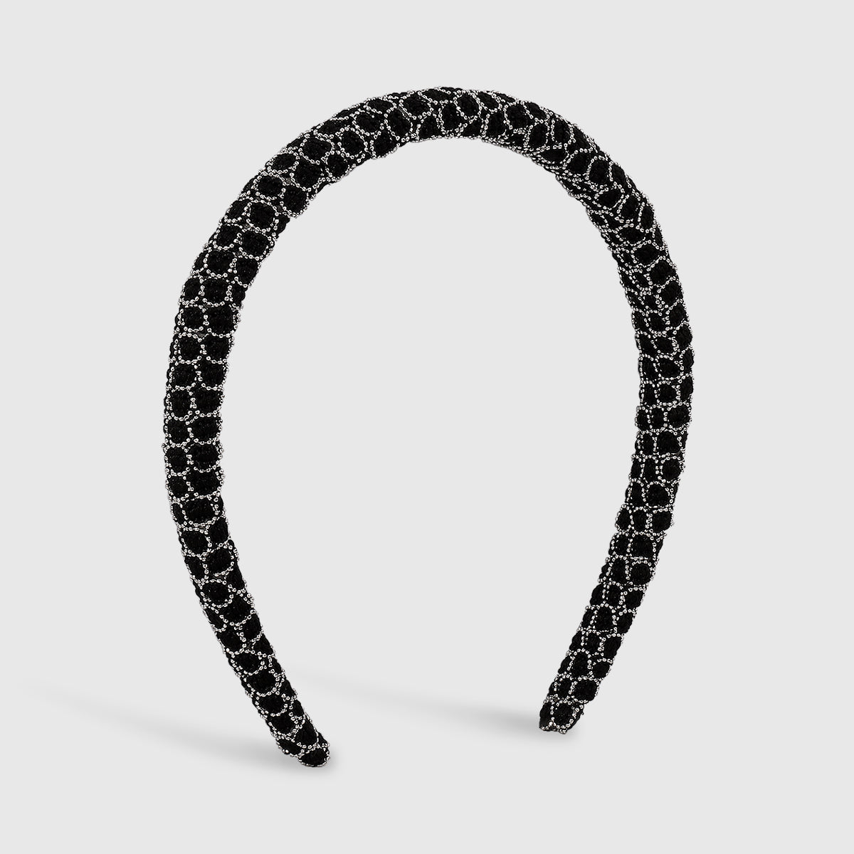 Fashion Bead Wrapped Thin Headband medyjewelry