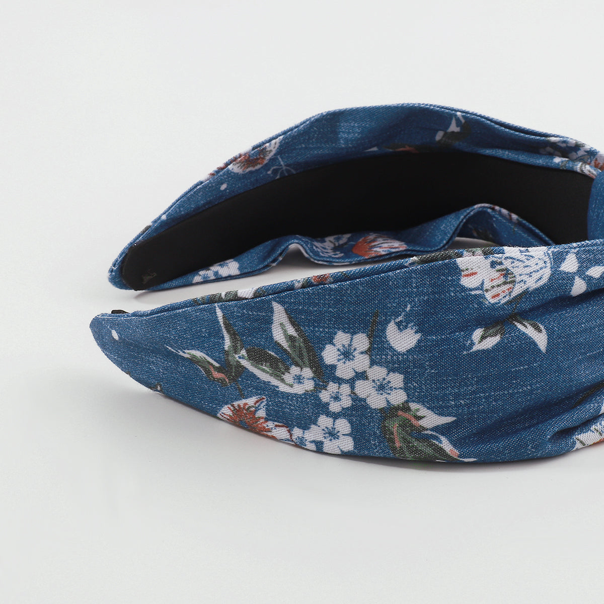 Fashion Print Flower Top Knot Headband medyjewelry