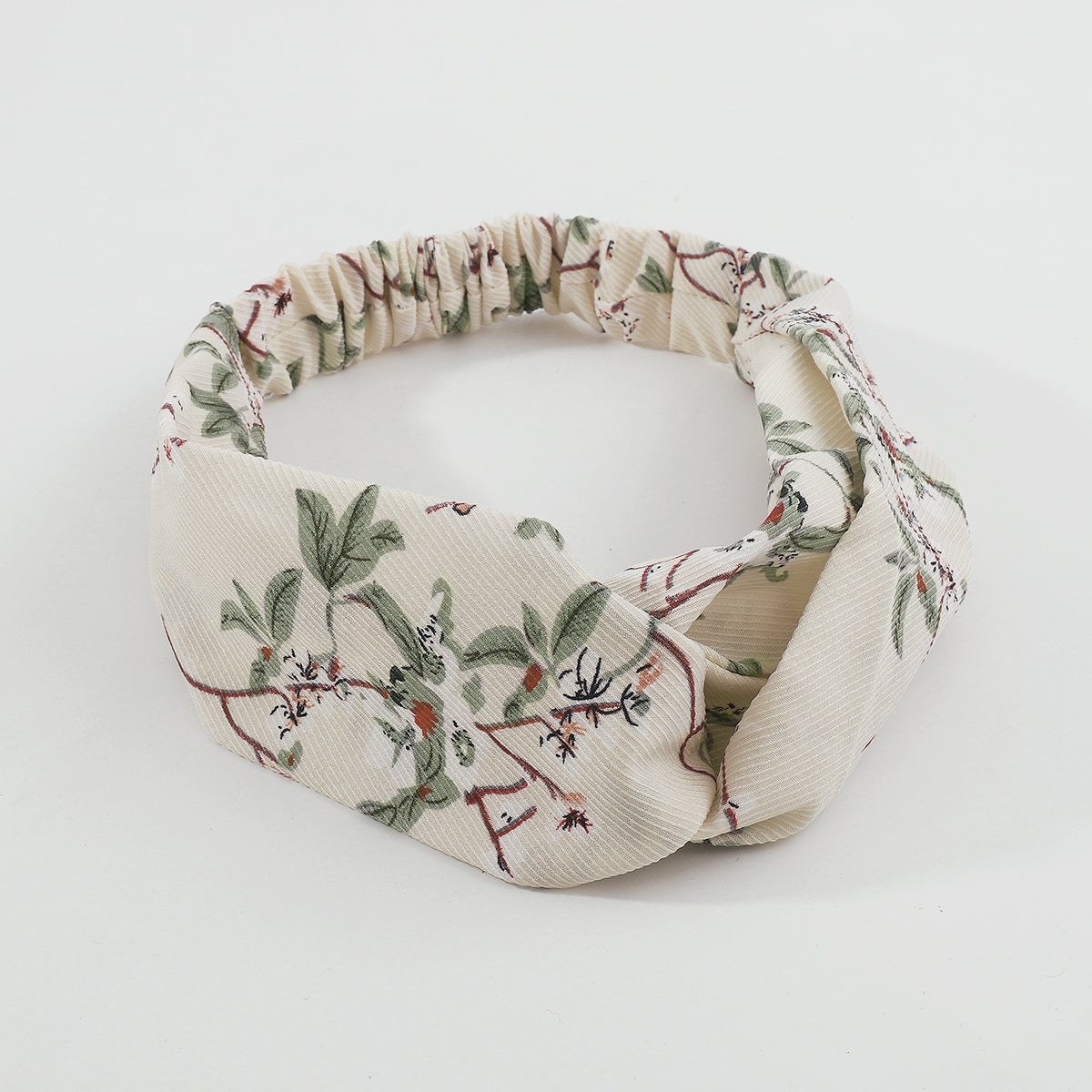 Boho Floral Print Cotton Elastic Turban Hair Bands medyjewelry