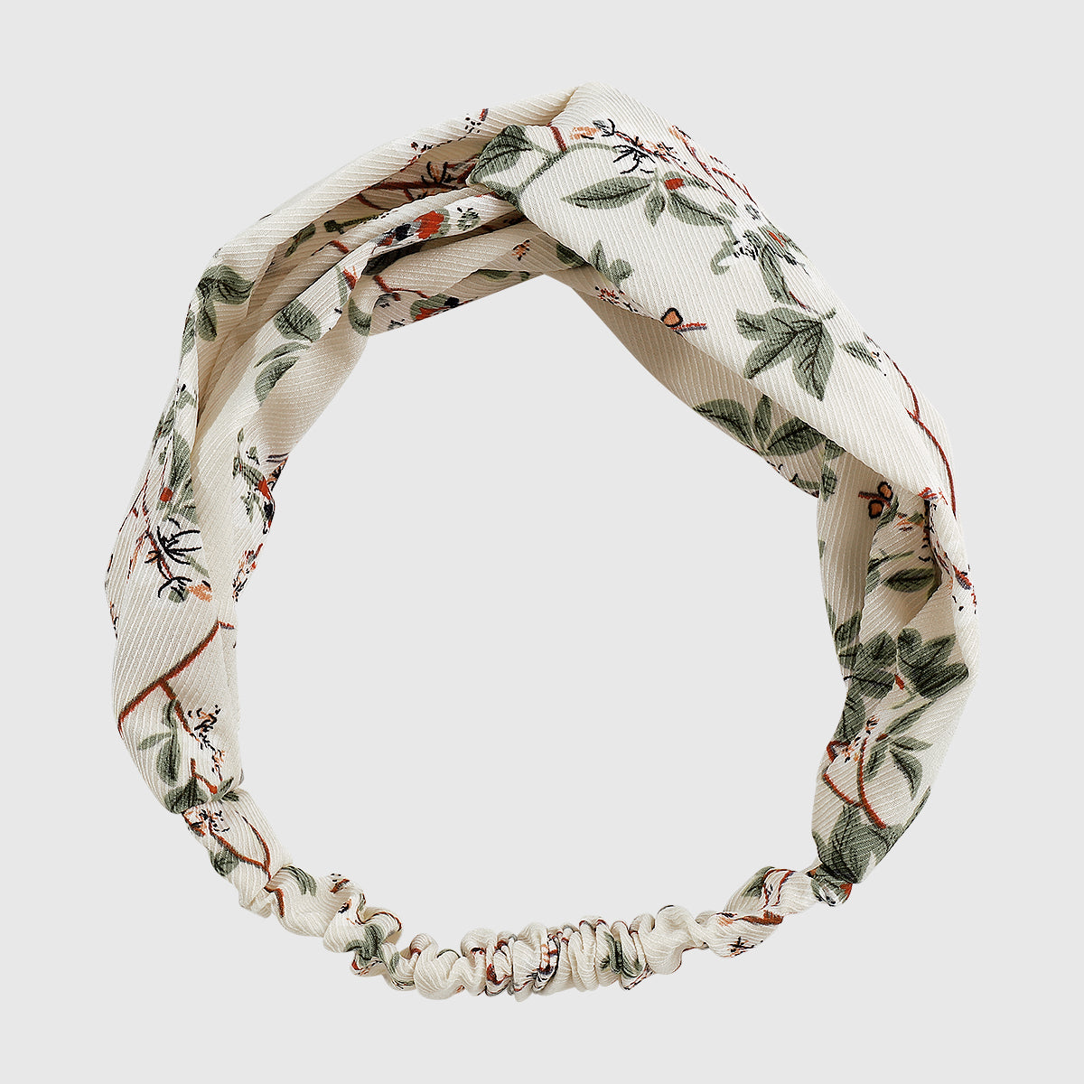 Boho Floral Print Cotton Elastic Turban Hair Bands medyjewelry