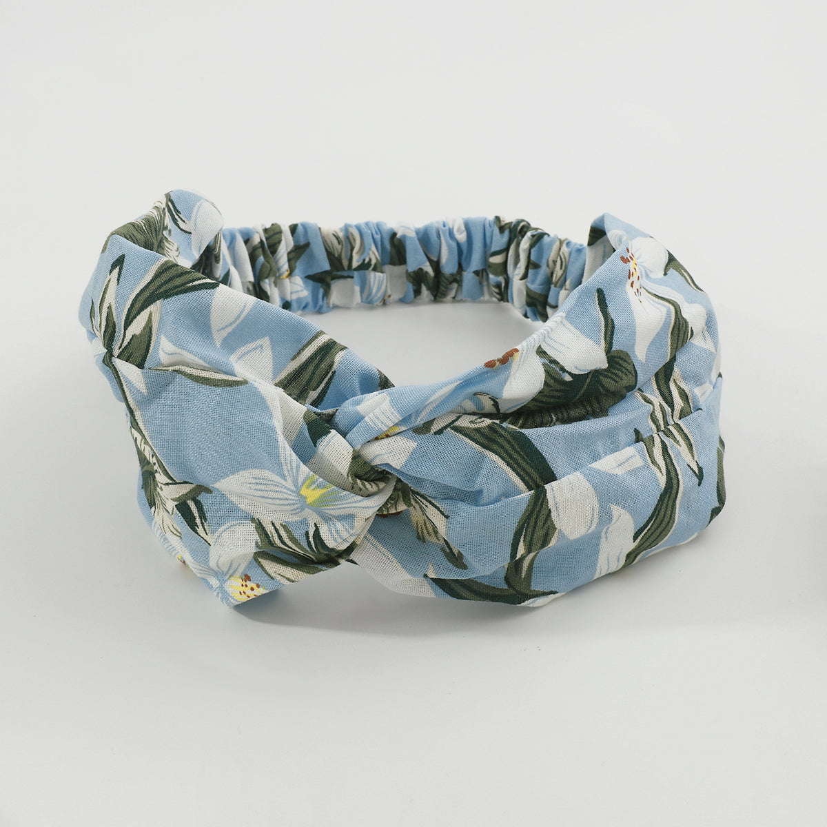 Boho Floral Print Cotton Elastic Turban Hair Bands medyjewelry