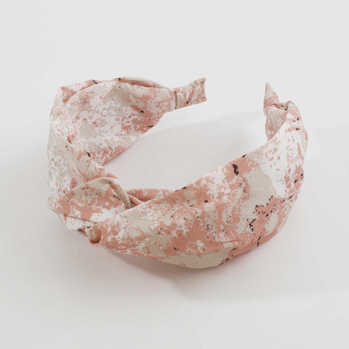 Wide Side Fabric Cross Knot Headband medyjewelry