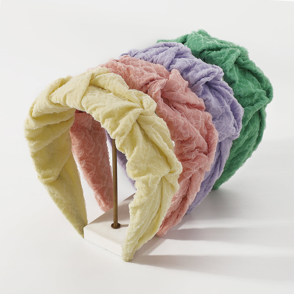 Lace Ruched Headbands medyjewelry