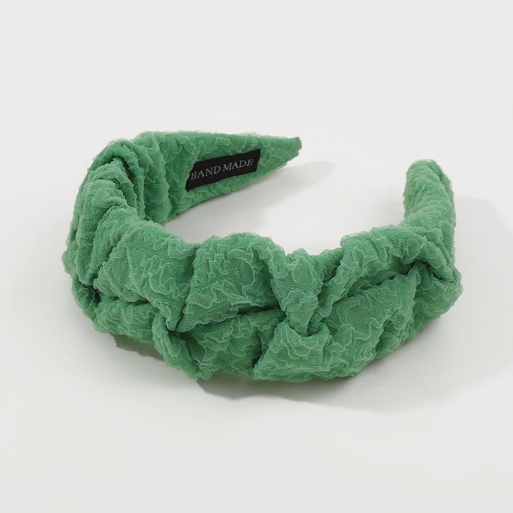 Lace Ruched Headbands medyjewelry