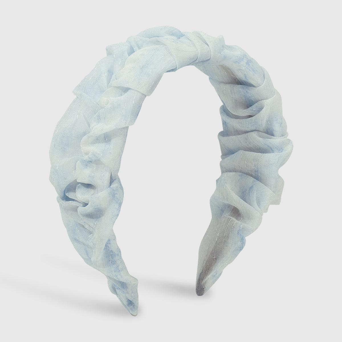 Watercolor Chiffon Ruched Headbands medyjewelry