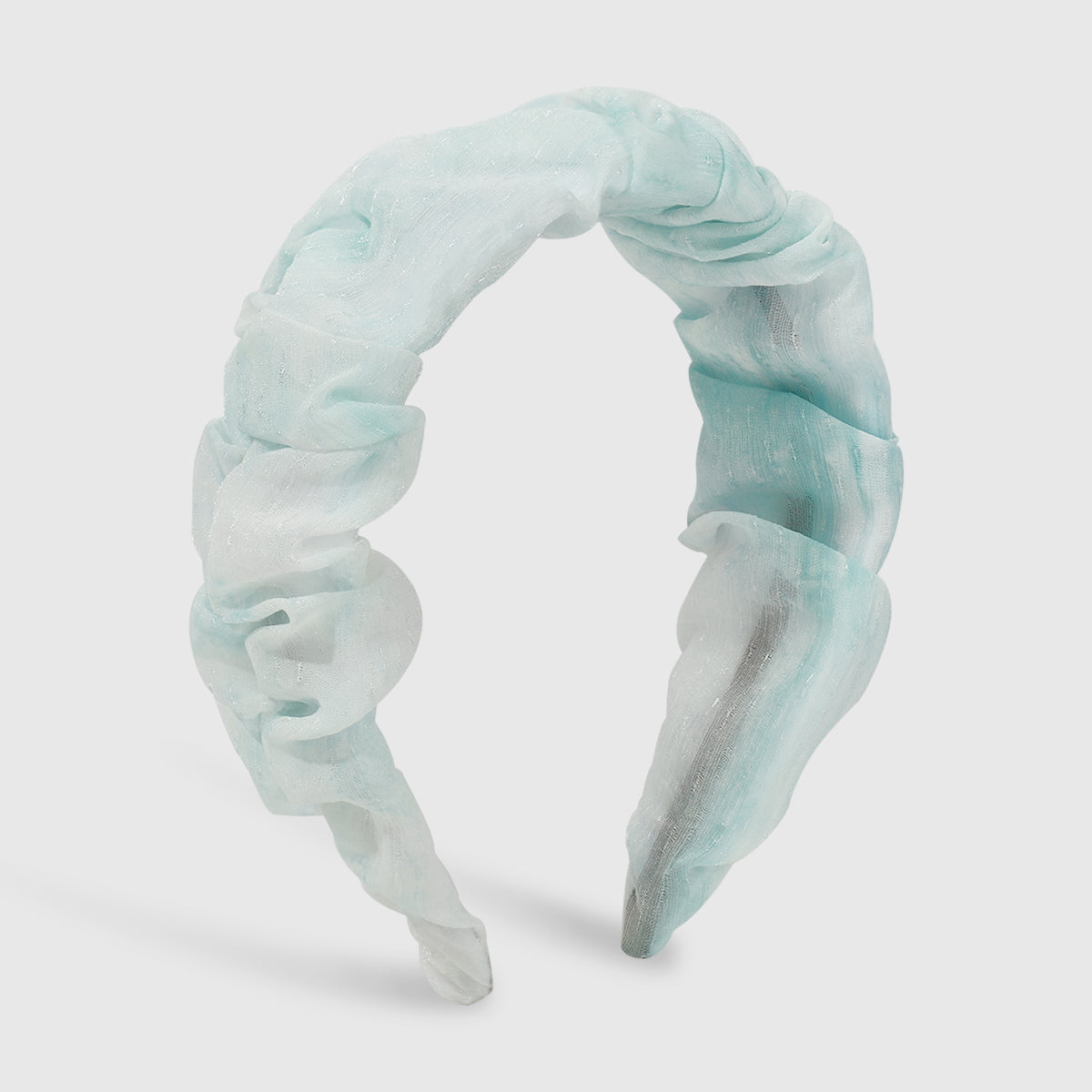 Watercolor Chiffon Ruched Headbands medyjewelry