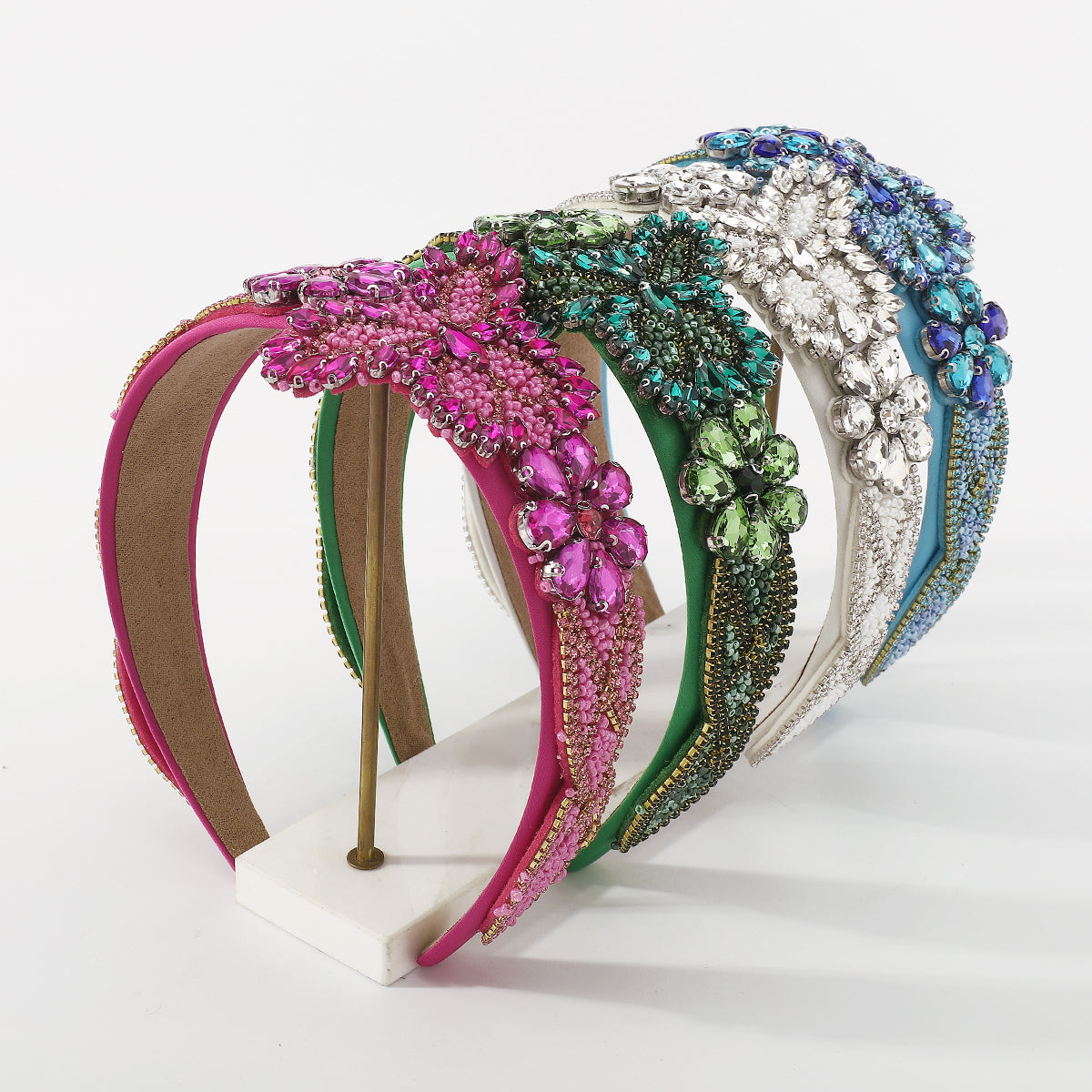 Luxury Baroque Large Rhinestone Butterfly Headband medyjewelry