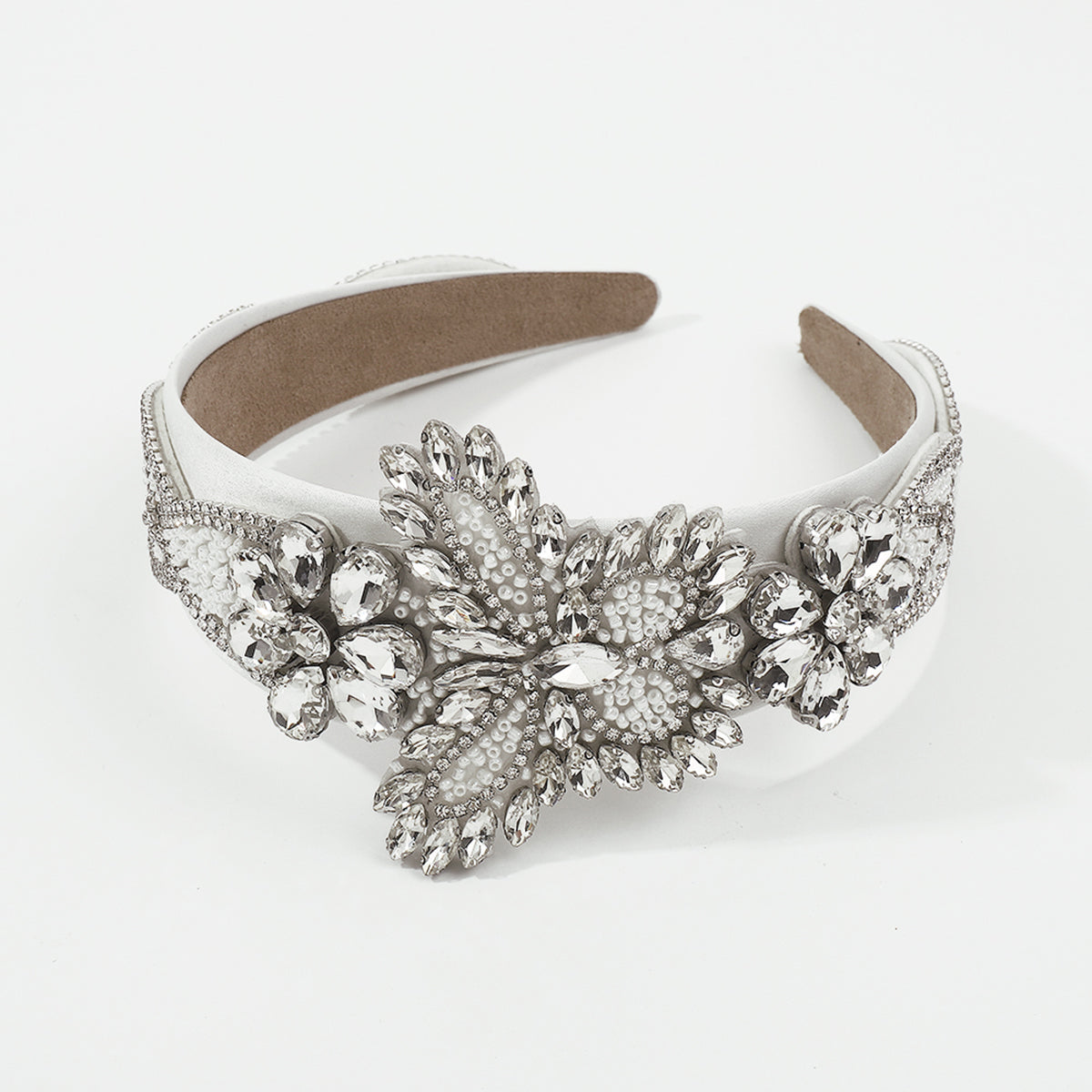 Luxury Baroque Large Rhinestone Butterfly Headband medyjewelry