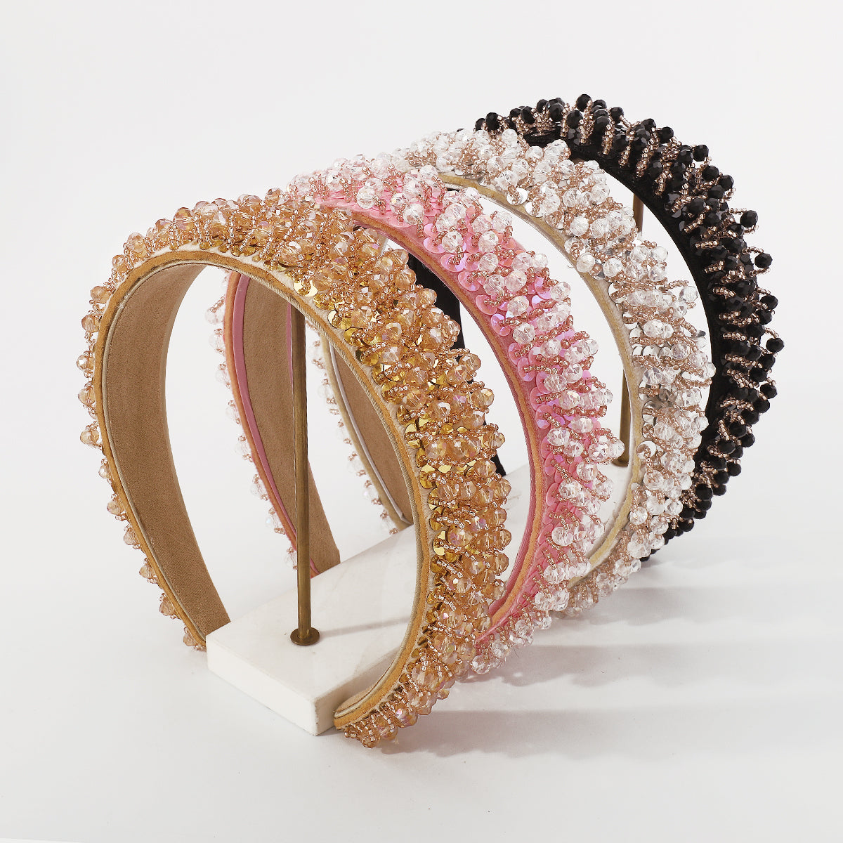 Handmade Sequins Full Beaded Headbands medyjewelry