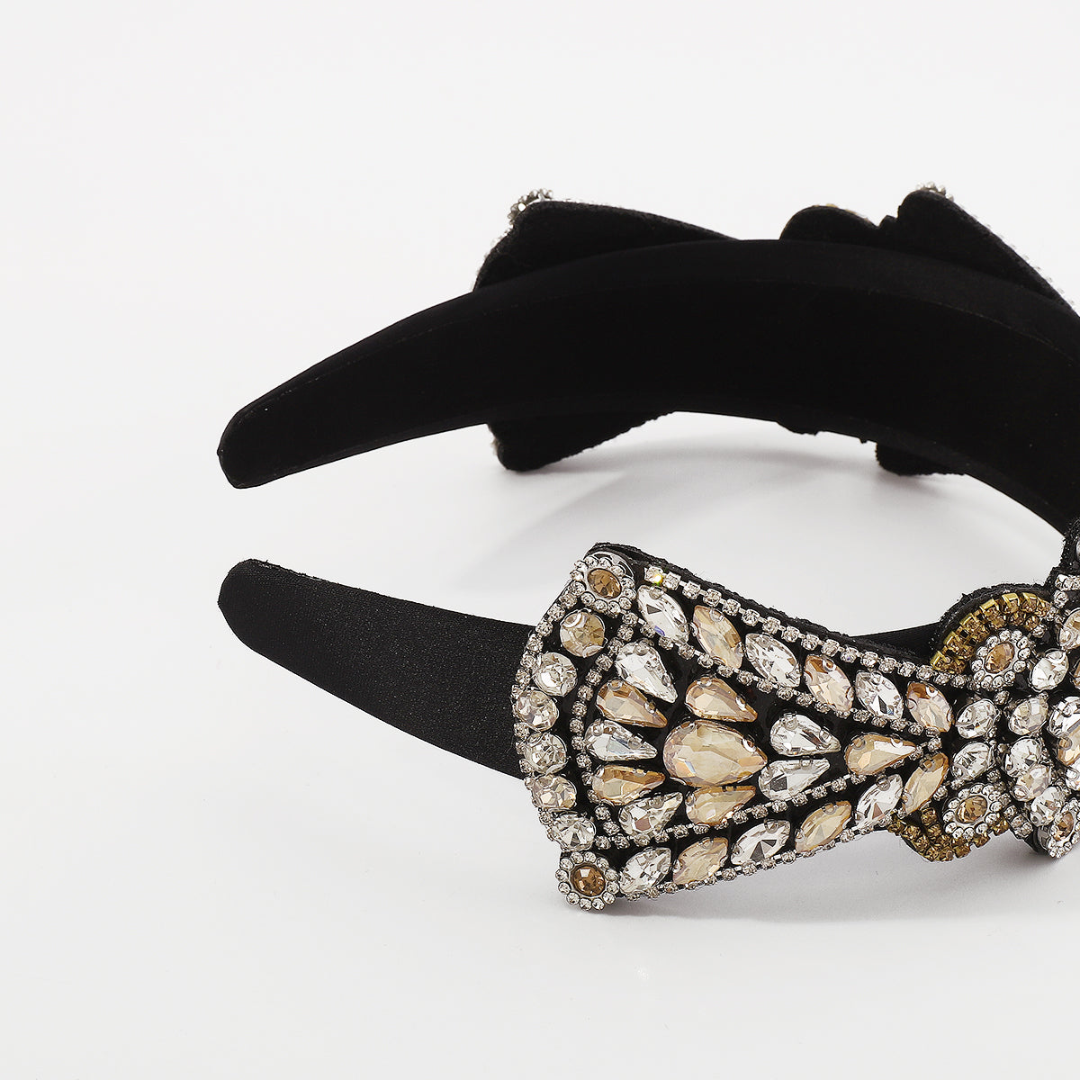 Exquisite Rhinestone Bow Headband medyjewelry