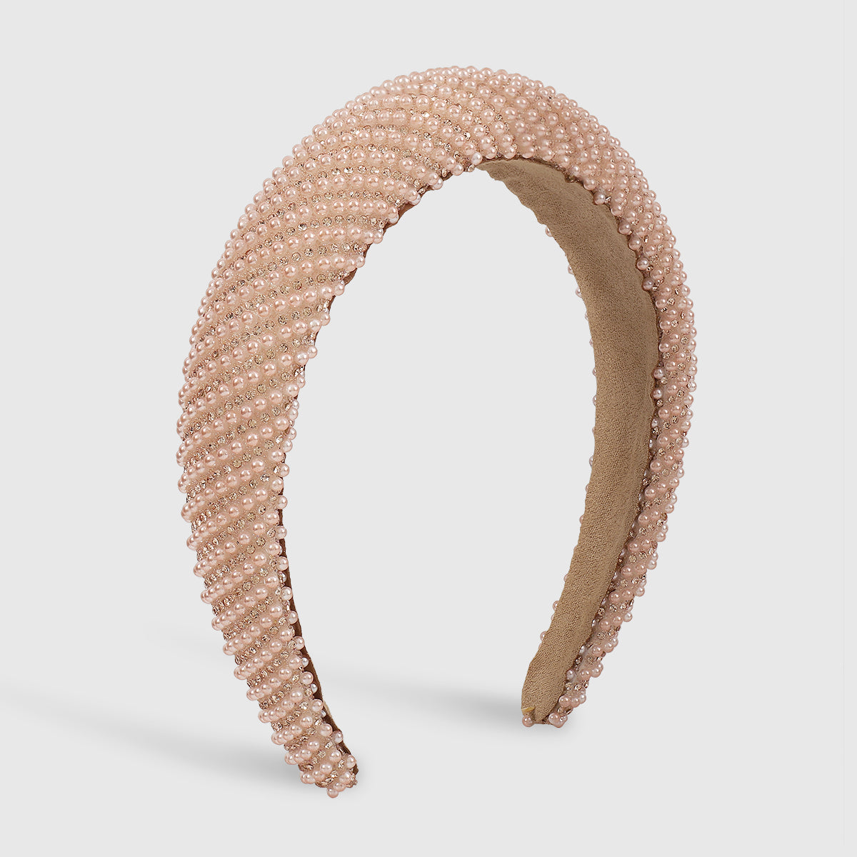 New Design Full Rhinestone Pearl Sponge Headbands medyjewelry