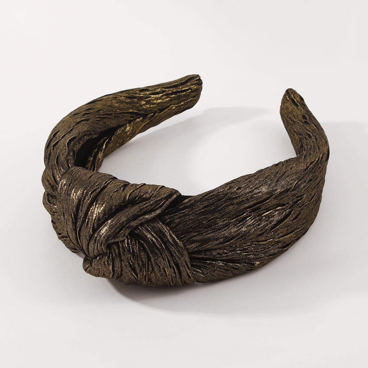 Retro Metallic Topknot Headband medyjewelry