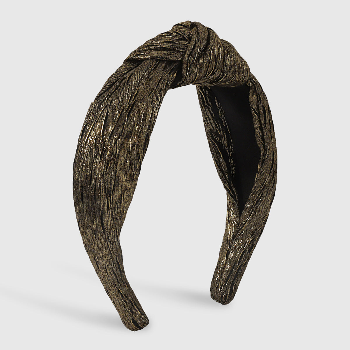 Retro Metallic Topknot Headband medyjewelry