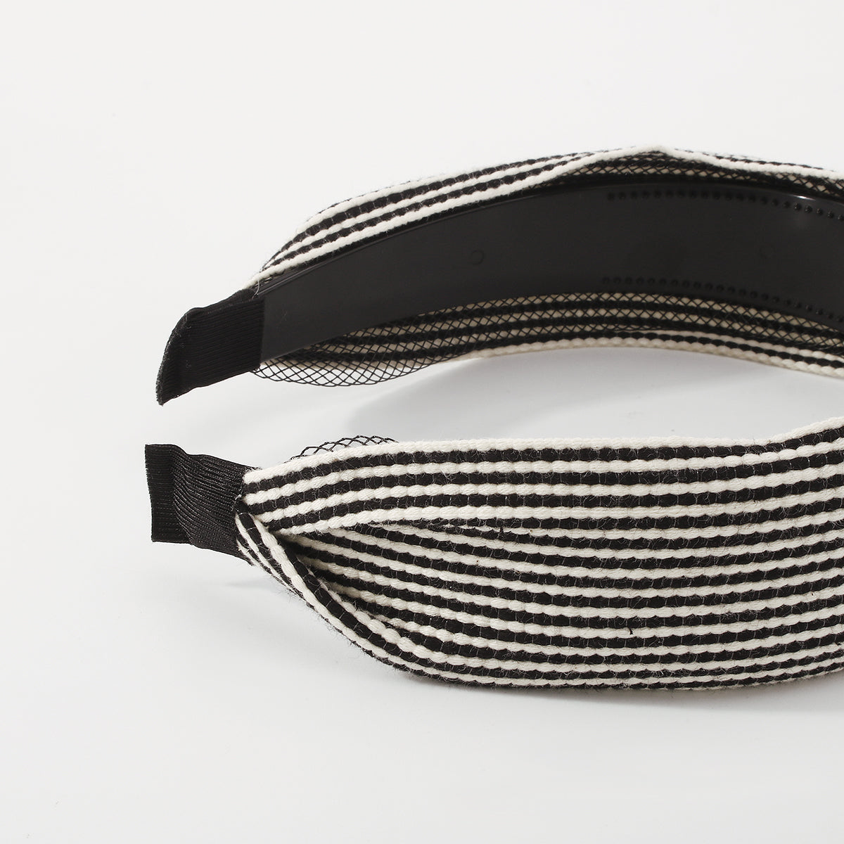 Striped Cross Knot Wide Hair Hoop medyjewelry