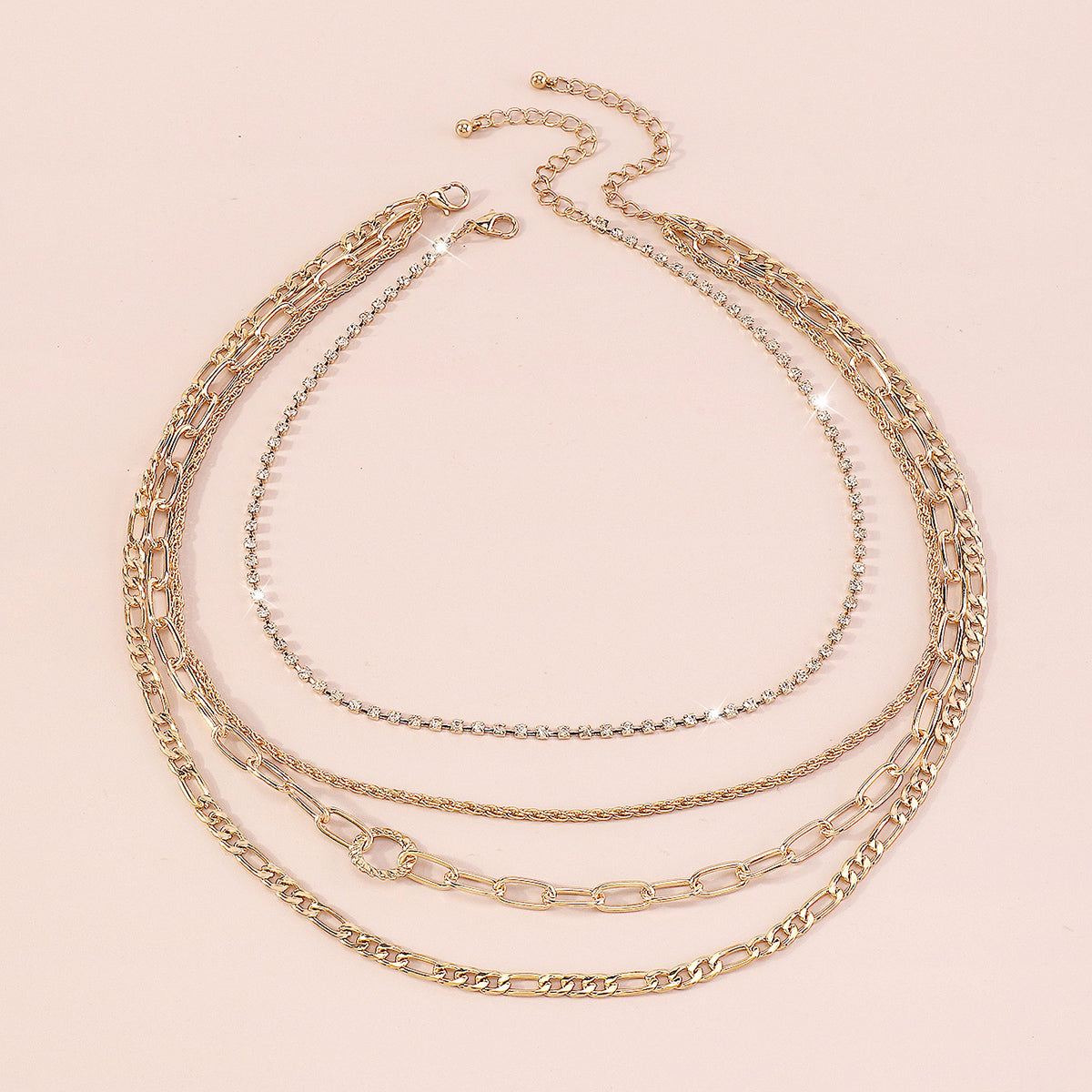 Gold Silver Color Cuban Link Chain Necklace medyjewelry