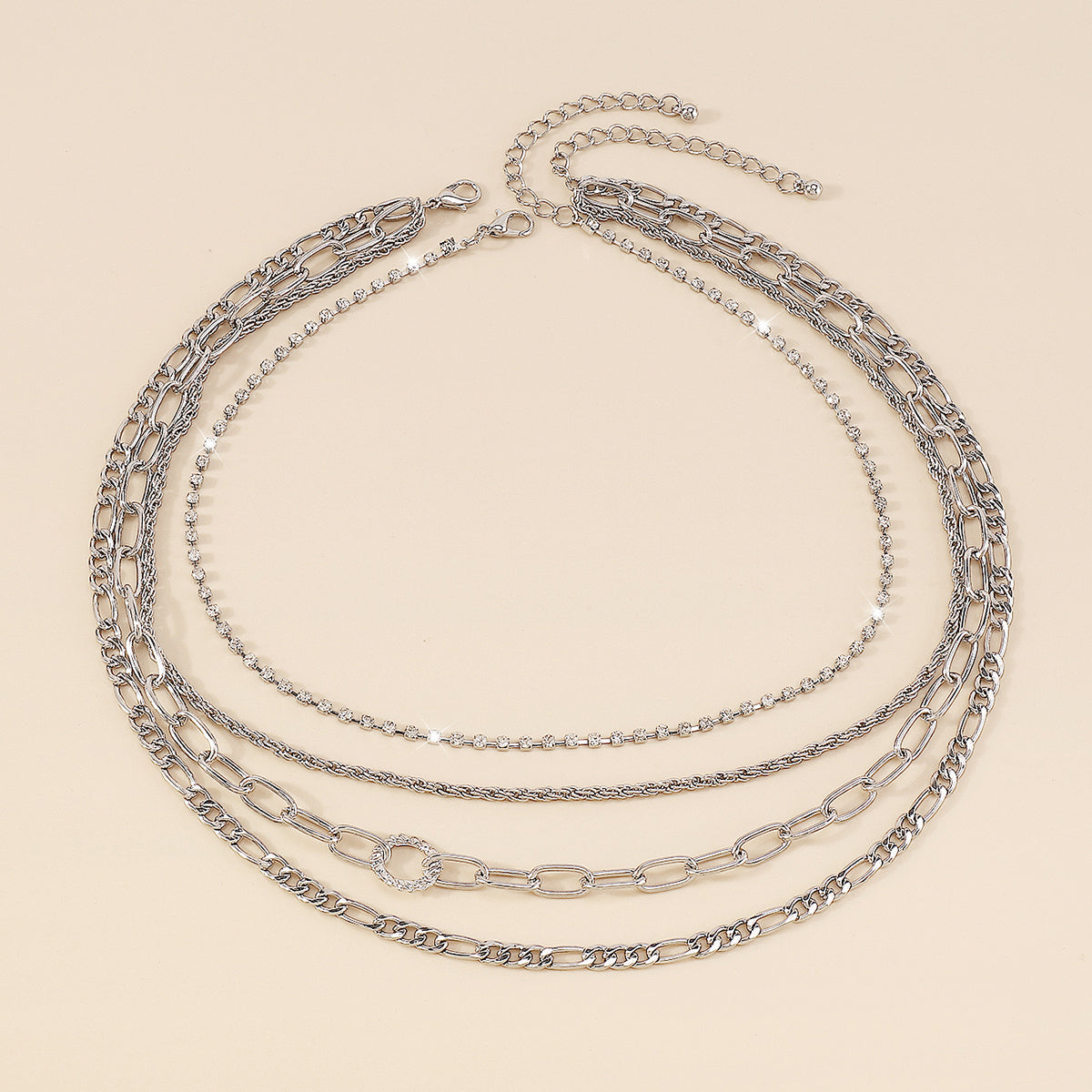 Gold Silver Color Cuban Link Chain Necklace medyjewelry