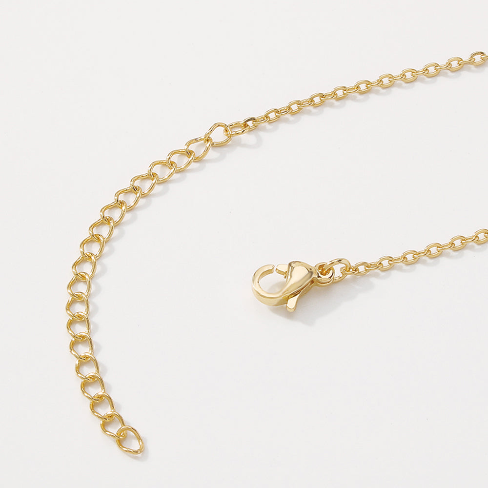18K Gold Plated Stainless Steel Cross Necklace medyjewelry