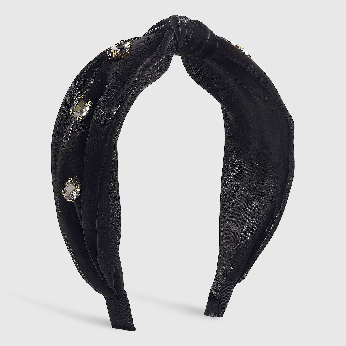 F5706 Luxurious Fabric Topknot Headband