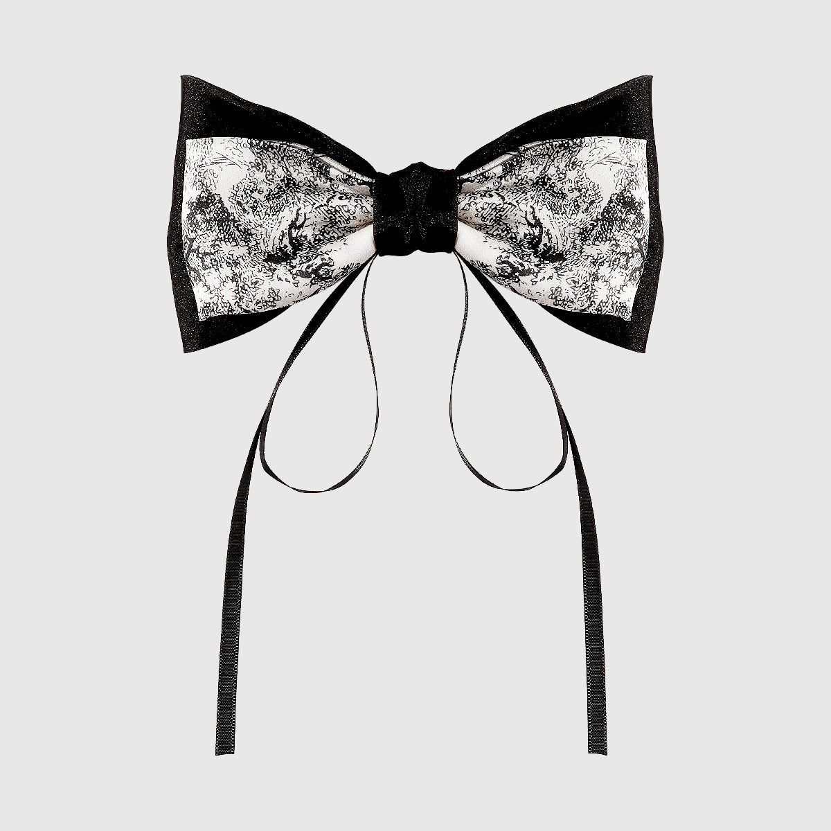 F6443 Ink Painting Print Fabric Cross Knot Headbnad