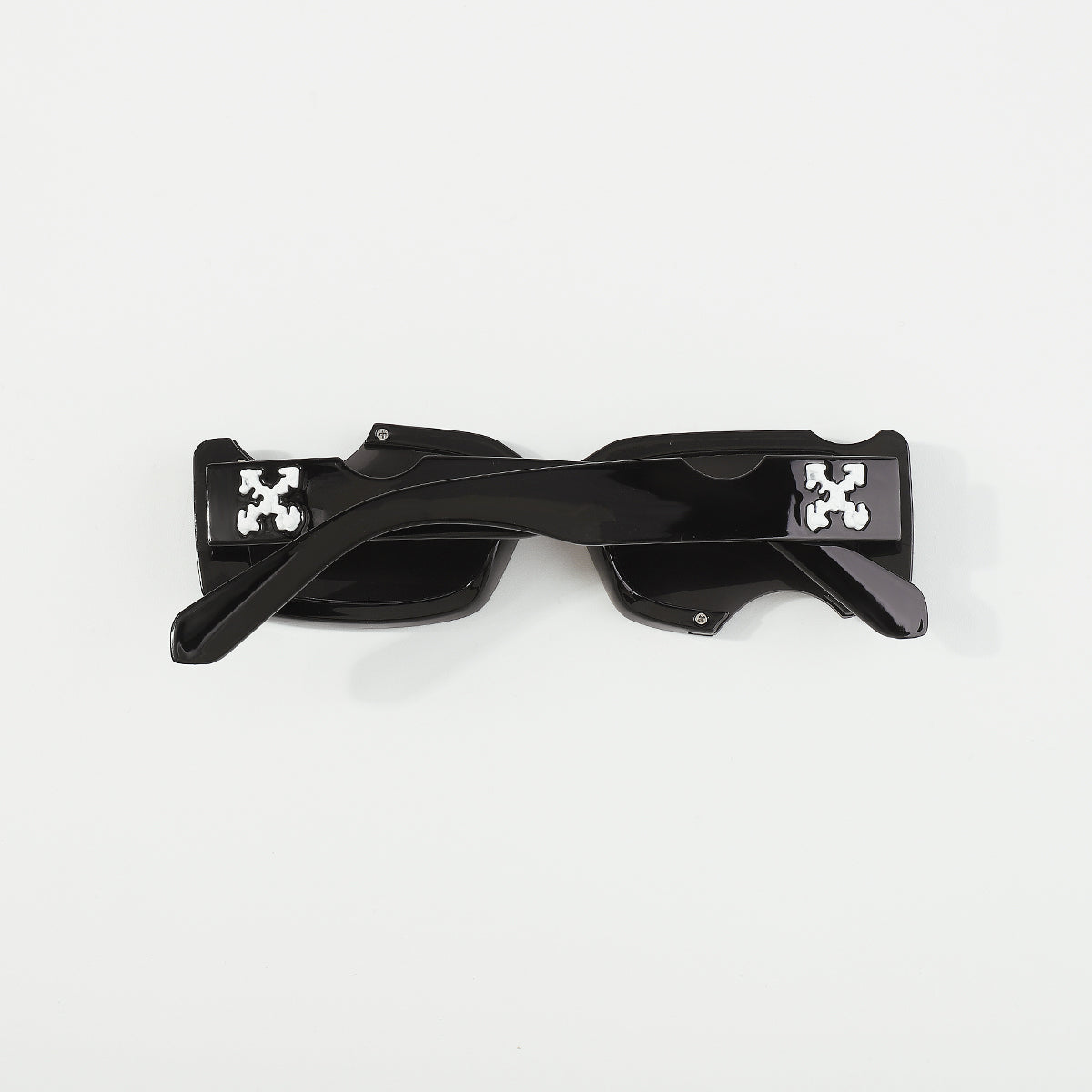 GL001 Retro Irregular Rectangle Sunglasses