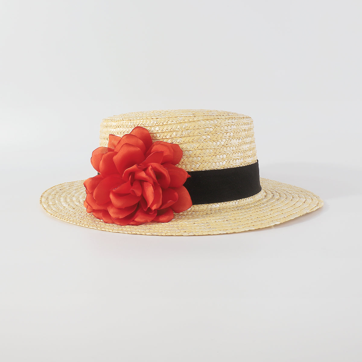 Q0241 Large Flower Panama Sun Hat