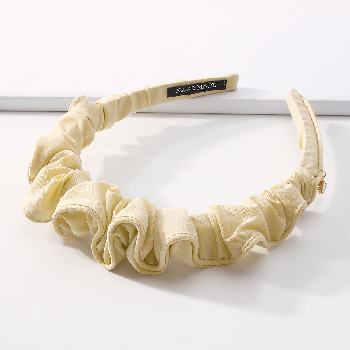 Retro Fold Candy Color Bezel Hairbands medyjewelry
