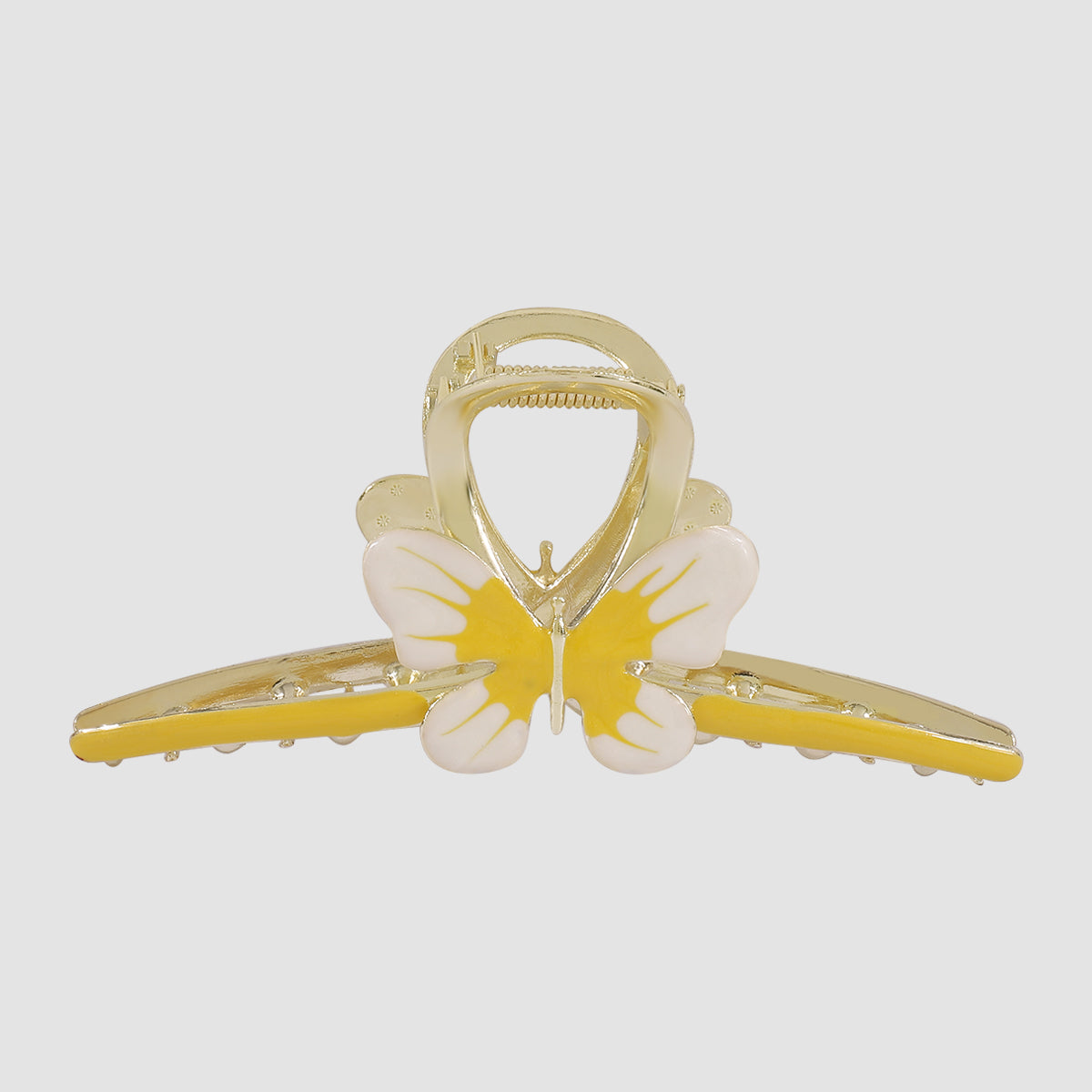 Elegant Enamel Butterfly Metal Hair Claw Clip medyjewelry