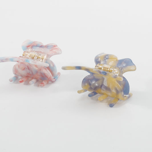 New Acetate Hair Claw Sweet Butterfly Hair Clip medyjewelry