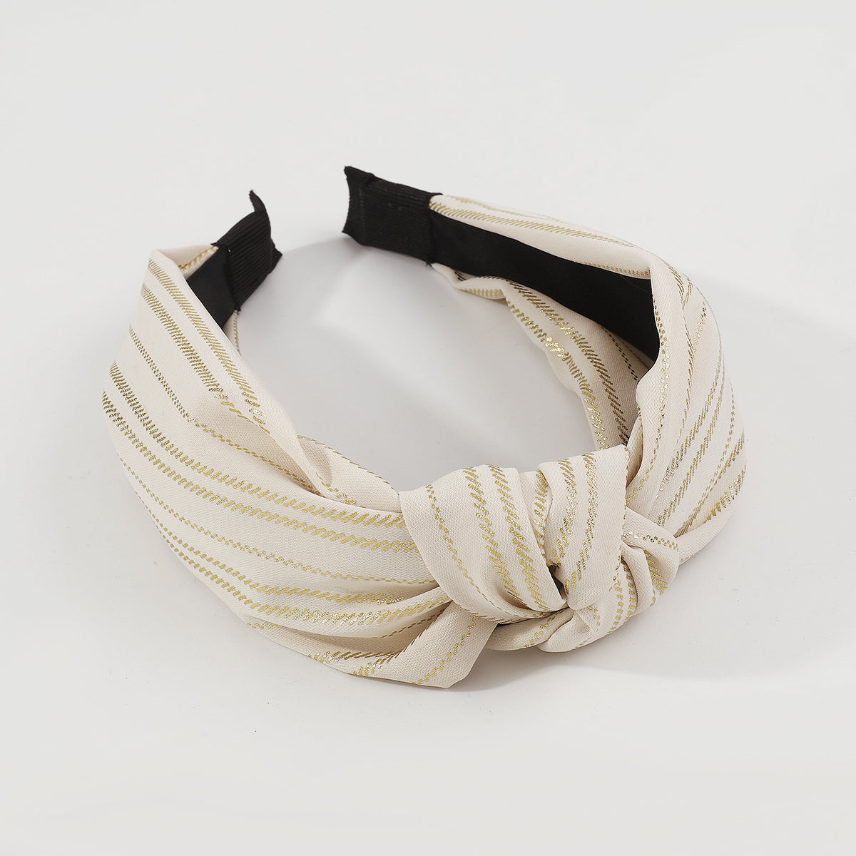 Turban Striped Top Knotted Headband medyjewelry