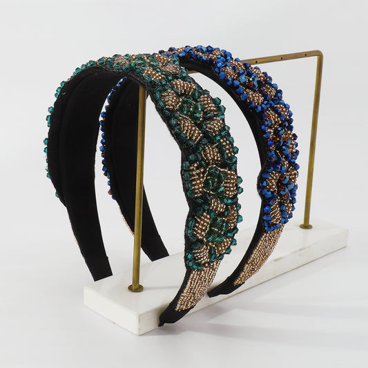 Seed Beads Handmade Headband medyjewelry